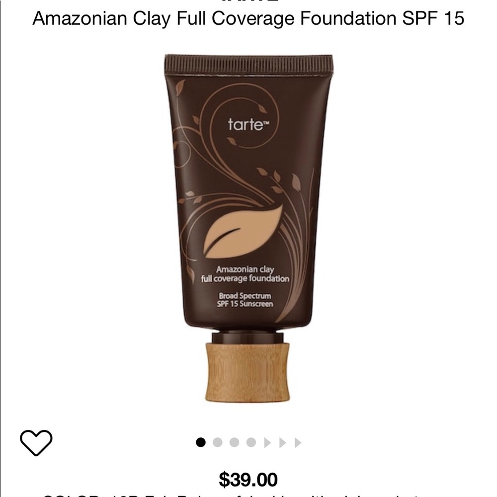 Tarte foundation
